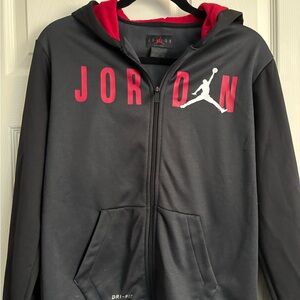 Jordan Black and Red Men's Jacket